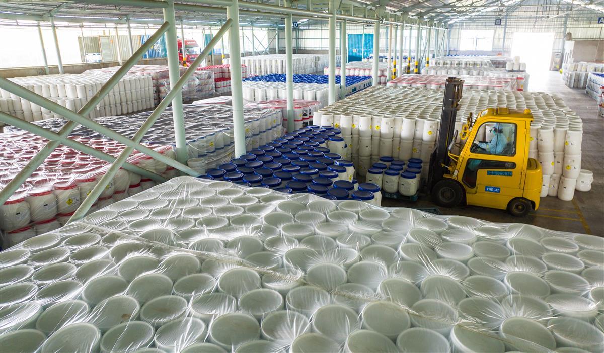 10萬噸離子膜燒堿項目試產 云夢鹽化工昂起產業"大龍頭".